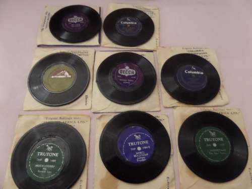 Collection of 8 Mini Records (Bid for the Lot)