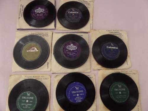 Collection of 8 Mini Records (Bid for the Lot)
