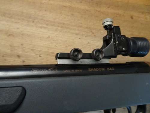 Gamo Shadow 640 Air Gun made in Spain  cal 4.5 with Anschutz Telescope 110 cm (L)