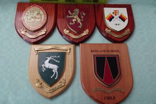 Lot of Interesting Plaques  -- Bid for the Lot