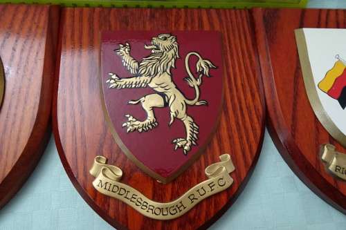 Lot of Interesting Plaques  -- Bid for the Lot
