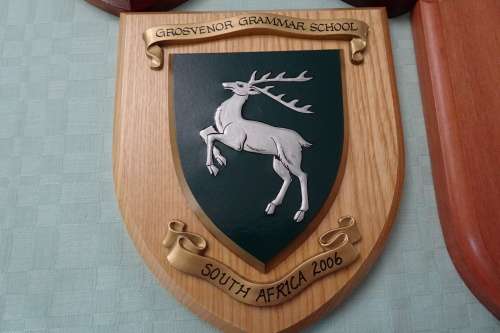 Lot of Interesting Plaques  -- Bid for the Lot