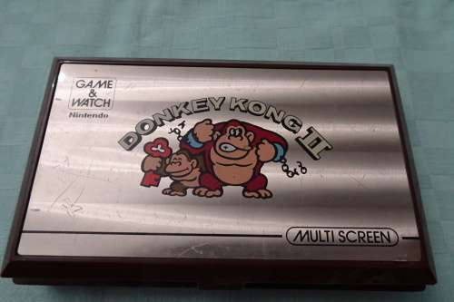 1983 Nintendo Model JR55 Donkey Kong ll Multi Screen (Please note Screen very Light needs attention