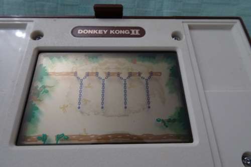 1983 Nintendo Model JR55 Donkey Kong ll Multi Screen (Please note Screen very Light needs attention