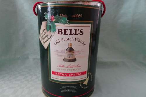 Bells Old Scotch Whisky - 750ml Christmas 1989 -Perth Scotland - Winter 1895  - Sealed and Full