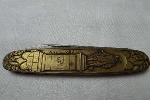Solingen 1652-1954 Johan van Riebeeck Pocket Knife made in Germany