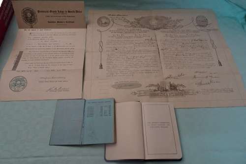 Lot of Free Mason Booklets and Documents dating back as far as 1929