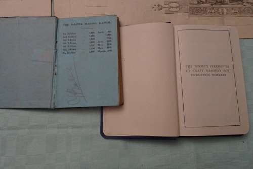 Lot of Free Mason Booklets and Documents dating back as far as 1929
