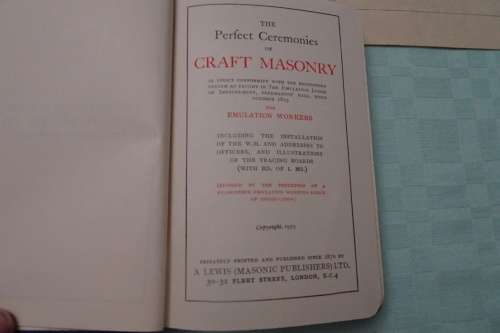 Lot of Free Mason Booklets and Documents dating back as far as 1929
