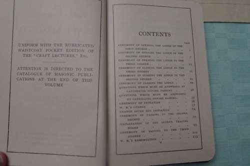 Lot of Free Mason Booklets and Documents dating back as far as 1929