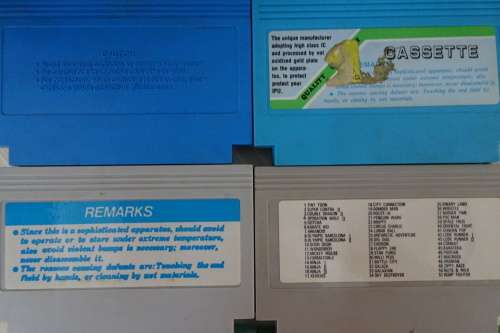 Vintage Retro TV Game Cartridges (8 games)