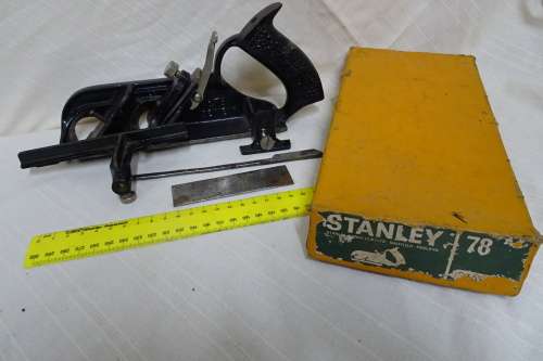 Vintage Stanley No 78 Rebate Plane in Good condition