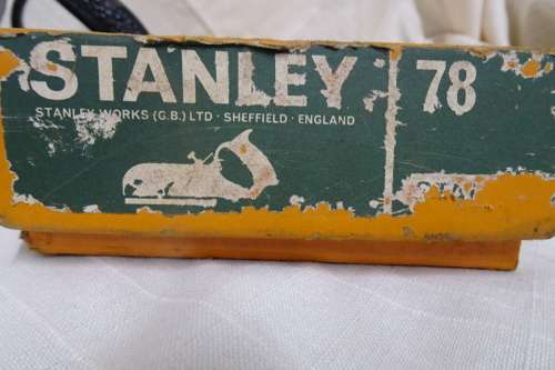 Vintage Stanley No 78 Rebate Plane in Good condition