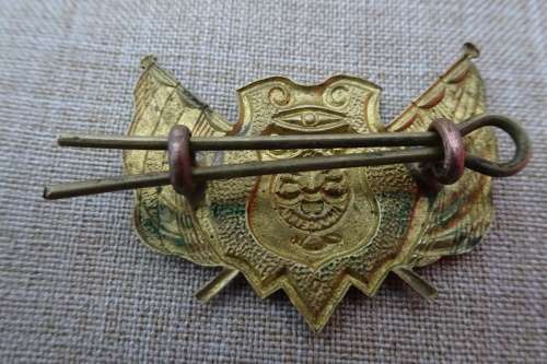 Very Rare Oranje Vrystaat Boer War Cap Badge
