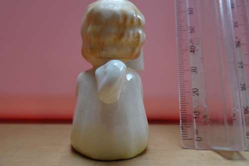 Old Goebel Ceramic Doll With Fir Tree Candle holder - West Germany