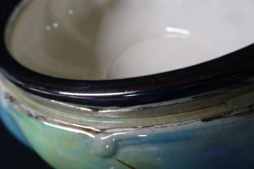 Royal Winton Grimwades Ceramic Footed Serving Bowl. Made in England.