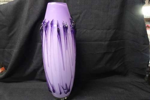 Beautiful Vintage Murano Handblown Tall Vase