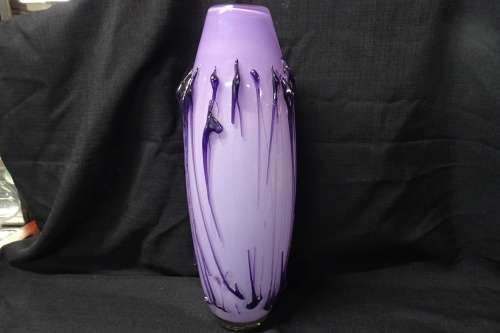 Beautiful Vintage Murano Handblown Tall Vase