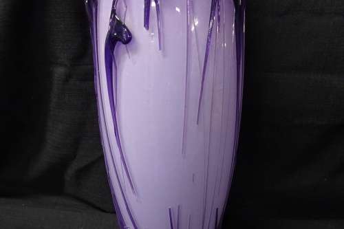 Beautiful Vintage Murano Handblown Tall Vase