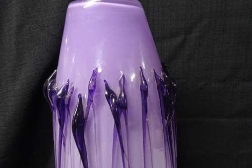 Beautiful Vintage Murano Handblown Tall Vase
