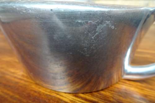 Gorgeous Vintage Carrol Boyes (1954 - 2019) Pewter Sugar Bowl "Wave"