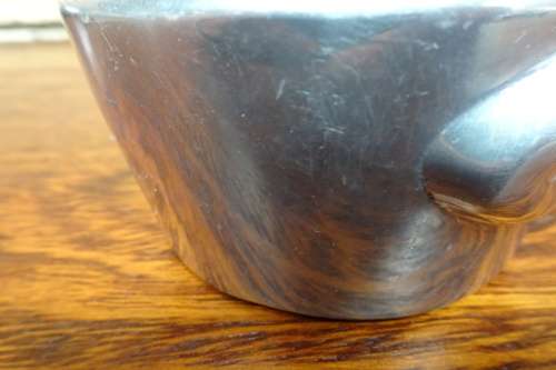 Quirky Vintage Carrol Boyes (1954 - 2019) Cast Aluminium Sugar Bowl with Lid