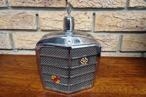 Unusual Vintage 1960's Japanese Mercedes Benz Grill Flask Decanter (Relisted Item)