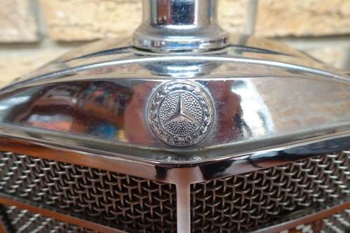 Unusual Vintage 1960's Japanese Mercedes Benz Grill Flask Decanter (Relisted Item)