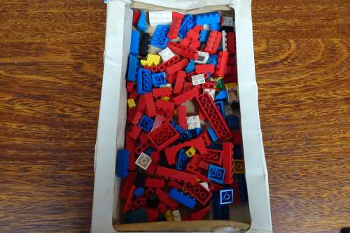 Boxed Vintage 1978 Legoland 376 Piece House With Garden With Instructions/Manual. Pieces Missing