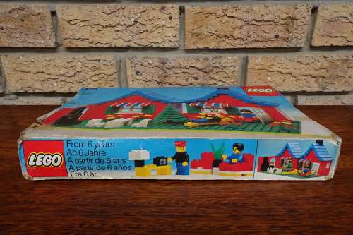 Boxed Vintage 1978 Legoland 376 Piece House With Garden With Instructions/Manual. Pieces Missing