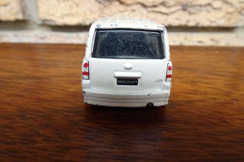 Vintage 2004 Mattel Matchbox White Scion xB Model. MB665. Made in Thailand. No Box.