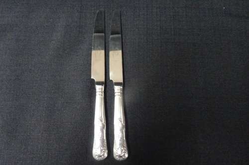 Stunning Grawe and Hill Stainless Steel Kings Pattern Twelve Piece Cutlery Set For Two
