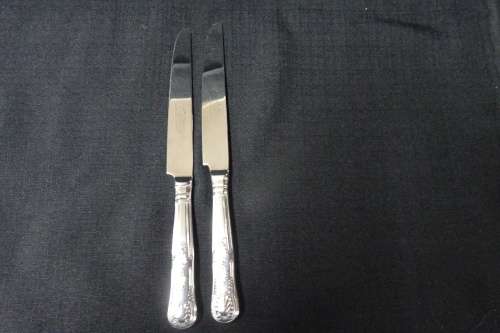 Stunning Grawe and Hill Stainless Steel Kings Pattern Twelve Piece Cutlery Set For Two