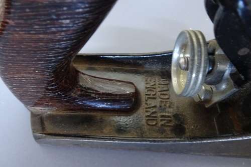 An Awesome Vintage Stanley No. 4 Wood Hand Plan With Wooden Front Handle and Instructions