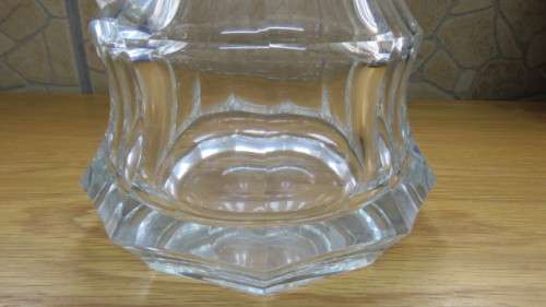 Beautiful Moser Glass Carafe From The Diplomat Collection. Made in the Czech Republic