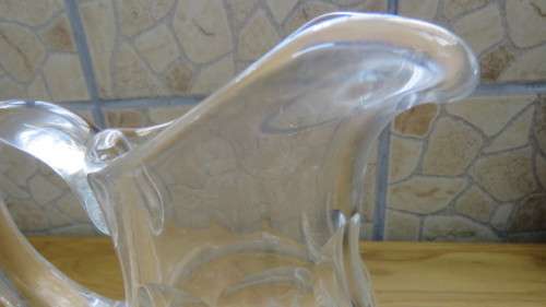 Beautiful Moser Glass Carafe From The Diplomat Collection. Made in the Czech Republic