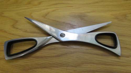 Vintage Pair of High Quality `P.A.S. Frauenlob` Stainless Steel Solingen Scissors 18,5 cm. German