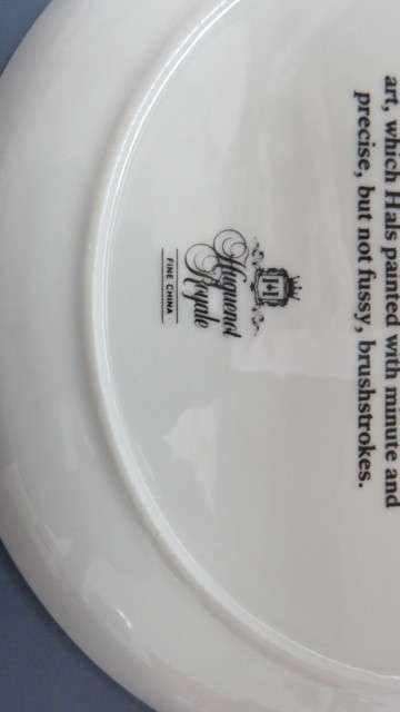 Vintage Heritage Huguenot Royale `Laughing Cavalier` (Wallace Collection) Porcelain Display Plate