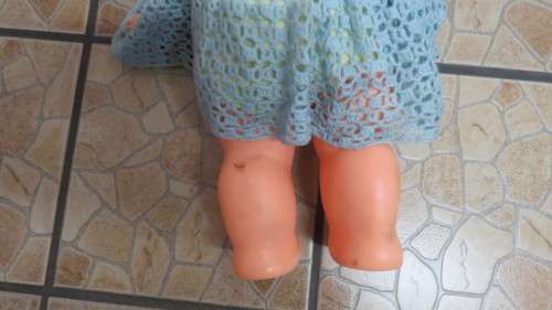 Lovely Collectable Clothed Vintage Celluloid Kewpie Doll 66 cm