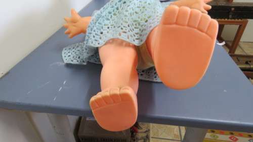 Lovely Collectable Clothed Vintage Celluloid Kewpie Doll 66 cm