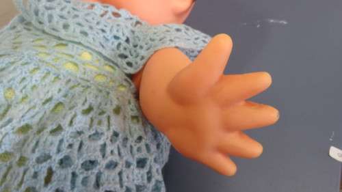 Lovely Collectable Clothed Vintage Celluloid Kewpie Doll 66 cm
