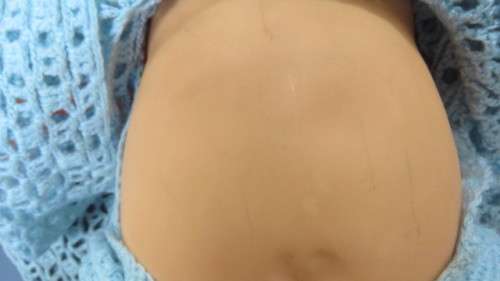 Lovely Collectable Clothed Vintage Celluloid Kewpie Doll 66 cm