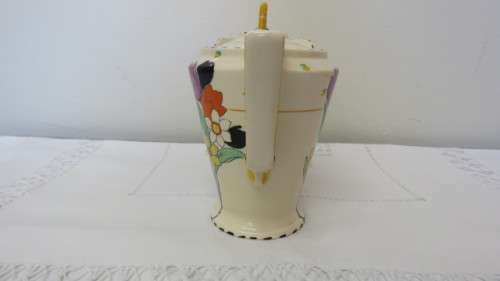 Gorgeous Burleigh Ware Ironstone `Fragrance` Small Teapot. Made in England
