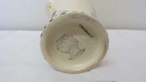 Gorgeous Burleigh Ware Ironstone `Fragrance` Small Teapot. Made in England