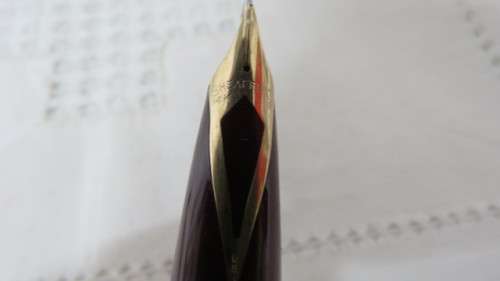 Awesome Original Sheaffer`s Pen With 14ct Gold Hooded Nib 13,5 cm Length