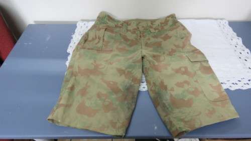 South African Police Camo Shorts As Worn By Koevoet, STF and ISU. Size Unknown.