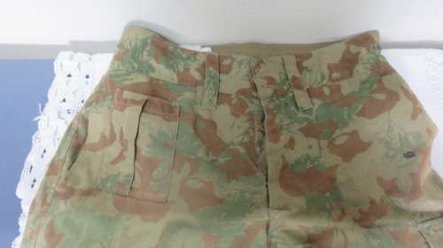 South African Police Camo Shorts As Worn By Koevoet, STF and ISU. Size Unknown.