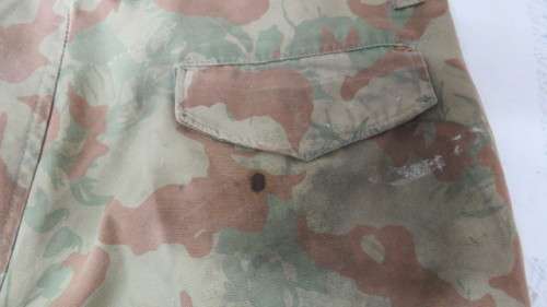 South African Police Camo Shorts As Worn By Koevoet, STF and ISU. Size Unknown.