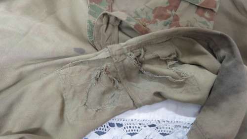 South African Police Camo Shorts As Worn By Koevoet, STF and ISU. Size Unknown.