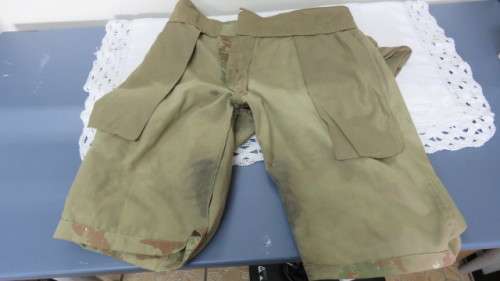 South African Police Camo Shorts As Worn By Koevoet, STF and ISU. Size Unknown.